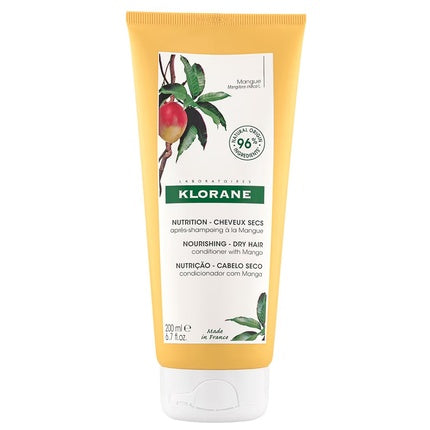 Klorane Nourishing Mango Conditioner 200ml - Voor Droog Haag