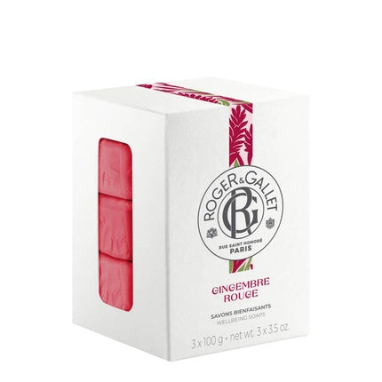 Roger & Gallet Gingembre Rouge Zeep 3 x 100g