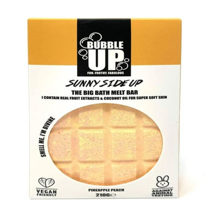Bubble Up Bath Oil Melt Zeep 210g - Pineapple & Peach