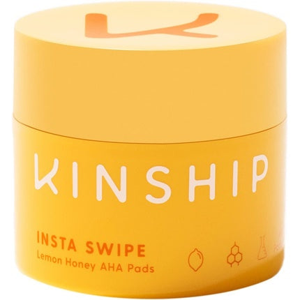 Kinship Insta Swipe Lemon Honey AHA Exfoliating Pads 45 Pads