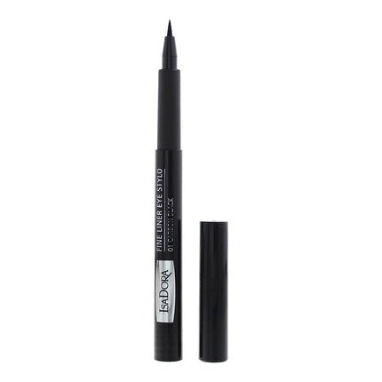 IsaDora Fine Liner Eye Stylo Eyeliner 1.1ml - 01 Carbon Black