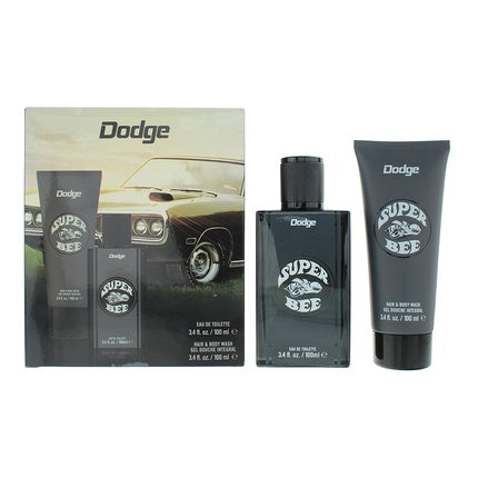 Dodge Legacy Super Bee Geschenkset 100ml EDT + 100ml Hair & Body Wash