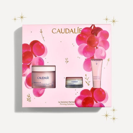 Caudalie Firming Solution Geschenkset 50ml Resveratrol Lift Cashmere Cream + 15ml Resveratrol Lift Nachtcrème + 5ml Resveratrol Oogcrème