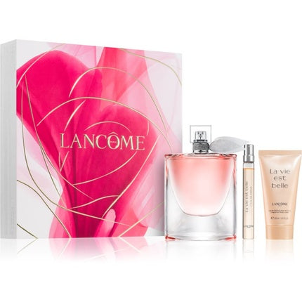 Lancôme La Vie Est Belle Geschenkset 100ml EDP + 50ml Body Lotion + 10ml EDP