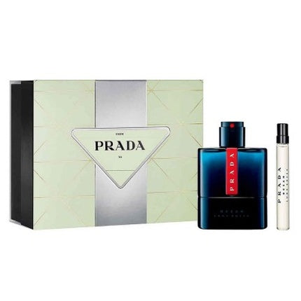 Prada Luna Rossa Ocean Eau de Toilette Geschenkset 100ml EDT + 10ml EDT