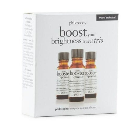 Philosophy Boost Your Brightness Trio Set 3x 7.1g Philosophy Turbo Booster C