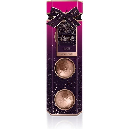 Baylis & Harding Wild Fig & Pomegranate Luxury Geschenkset 3x Bruisballen 100g