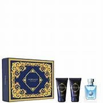 Versace pour Homme Geschenkset 50ml EDT + 50ml Douche Gel + 50ml Aftershave Balsem