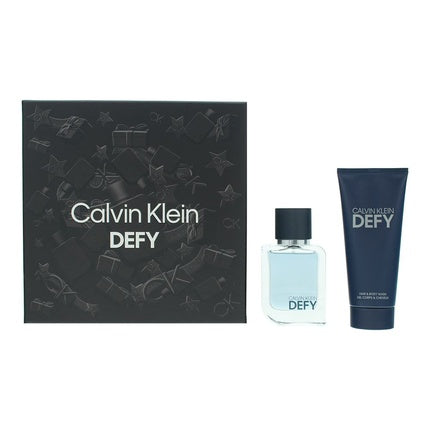 Calvin Klein Defy Geschenkset 50ml EDT + 100ml Douchegel