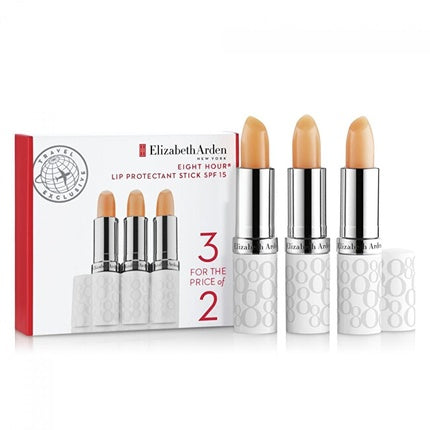 Elizabeth Arden Eight Hour Cream Lip Protectant SPF15 Geschenkset 3 x 3.7ml