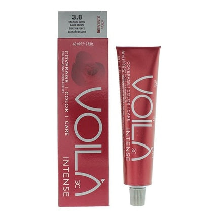 Intercosmo Voila Intense Haarverf  60ml - 3.0 Dark Brown