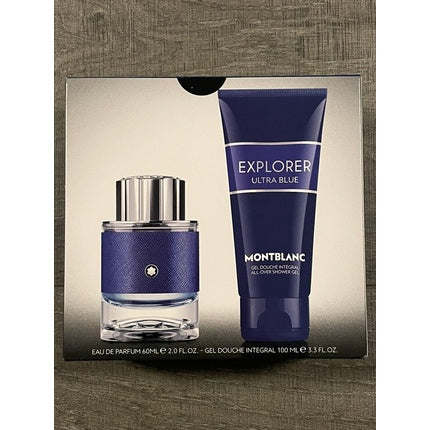 Mont Blanc Explorer Ultra Blue Geschenkset 60ml EDP + 100ml Douchegel