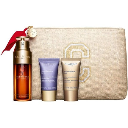 Clarins Double Serum & Nutri Lumière Collection Geschenkset 4 Stuks