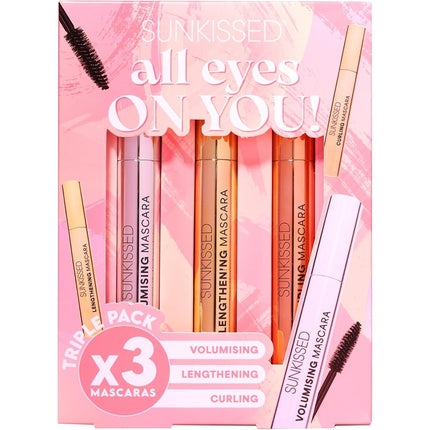 Sunkissed Eyes On You Geschenkset Lash Serum + Las Primer + Lash Curling