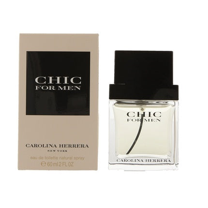 Carolina Herrera Chic For Men Eau De Toilette 60ml Spray