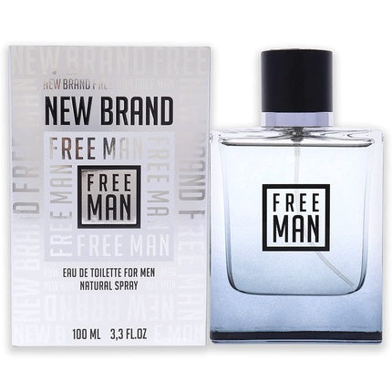 New Brand Free Man Eau de Toilette 100ml Spray