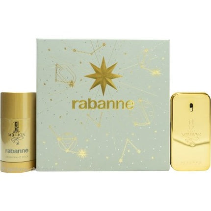 Paco Rabanne 1 Million Geschenkset 50ml EDT + 75g Deodorant Stick