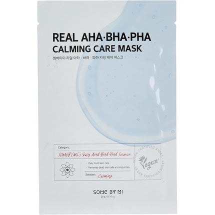 Some By Mi Real AHA, BHA, PHA Calming Care Sheet Masker 20g