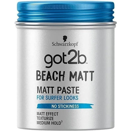 Schwarzkopf Got2B Beach Matt Paste 100ml