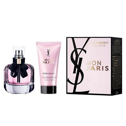Yves Saint Laurent Mon Paris Geschenkset 50ml EDP + 50ml Body Lotion