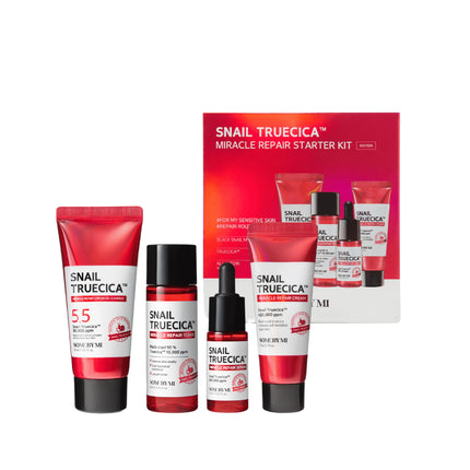 Some By Mi Snail Truecica Miracle Repair Starter Kit 4 Stuks