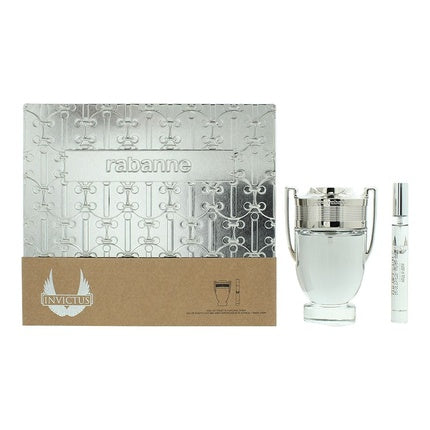Paco Rabanne Invictus Geschenkset 100ml EDT + 10ml EDT