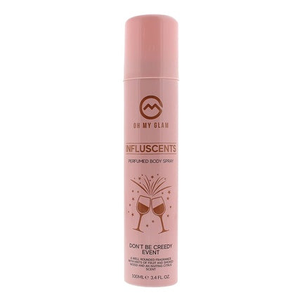 Oh My Glam Influscents Body Spray 100ml - Don't Be Creedy: Event