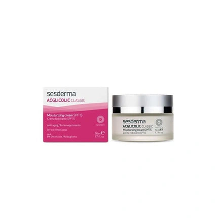 Sesderma Acglicolic Classic Moisturising Cream SPF15 50ml