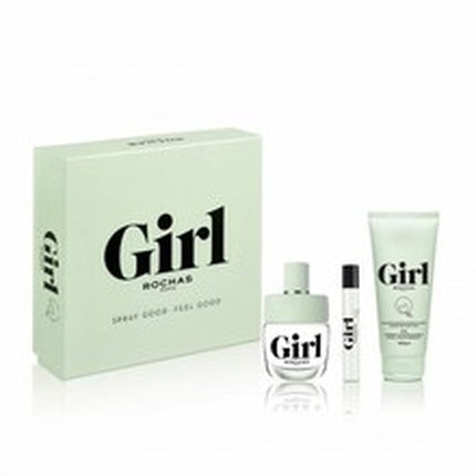 Rochas Girl Geschenkset 100ml EDT + 7.5ml EDT + 100ml Body Lotion