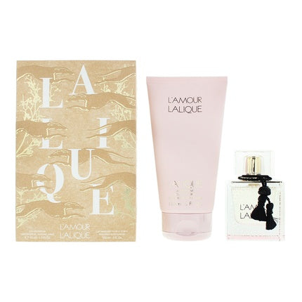 Lalique L'amour Geschenkset 50ml EDP + 150ml Body Lotion