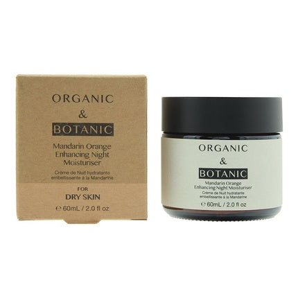 Organic & Botanic Mandarin Orange Enhancing Nachtcrème 60ml