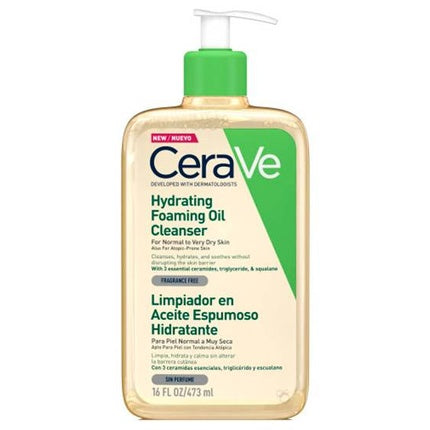 CeraVe Hydrating Foaming Oil Reiniger 473ml