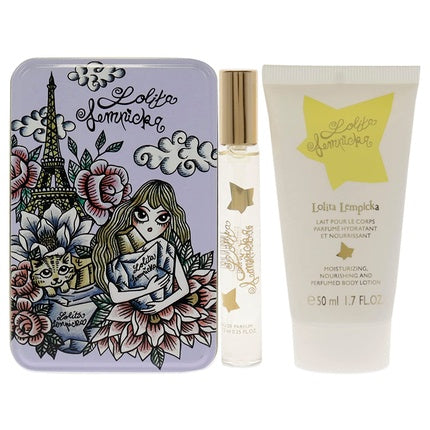 Lolita Lempicka Green Lover Geschenkset 7.5ml Eau De Parfum Spray + Body Lotion 50ml