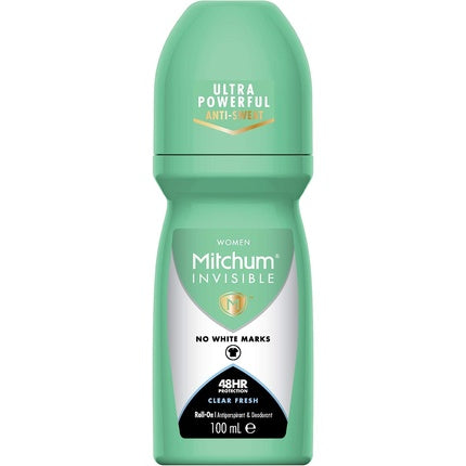 Mitchum Women Invisible Clear Fresh Roll On 100ml
