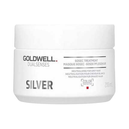 Goldwell Dualsenses Silver 60sec Treatment Mask Haarmasket 200ml