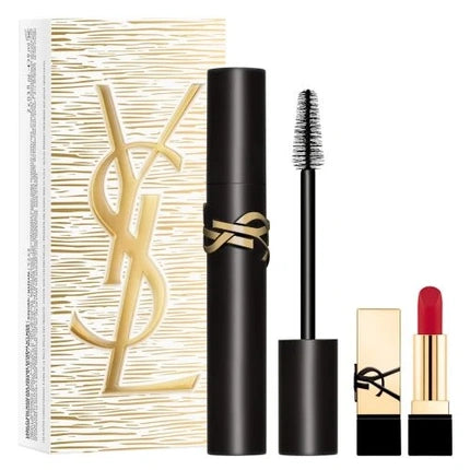 Yves Saint Laurent Geschenkset 9ml Lash Clash Extreme Volume Mascara + Mini Rouge Pur Couture Lip Stick 25