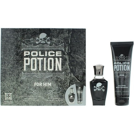 Police Potion for Him Geschenkset 30ml EDP + 100ml Douchegel