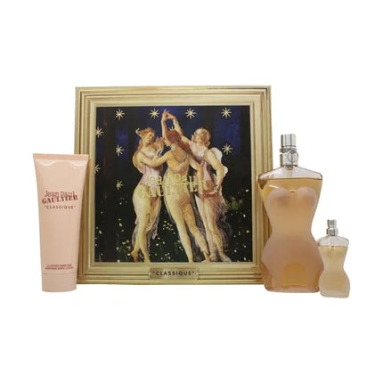 Jean Paul Gaultier Classique Geschenkset 50ml EDT + 75ml Body Lotion + 6ml EDT