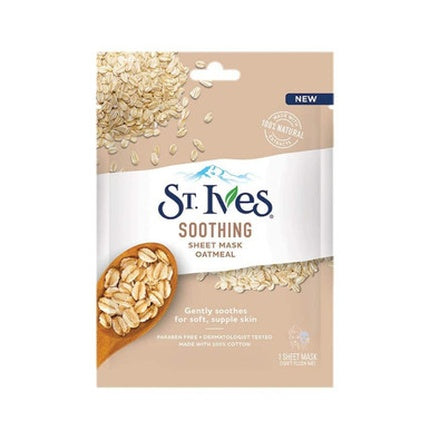 St. Ives Oatmeal Soothing Sheet Masker 23ml - 1 Sheet