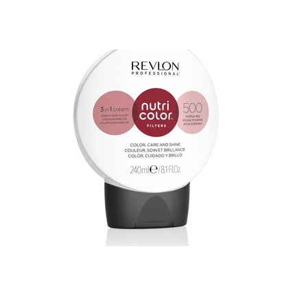 Revlon Nutri Color Filters 3 in 1 Cream Haarverf 240ml - 500 Purple Red