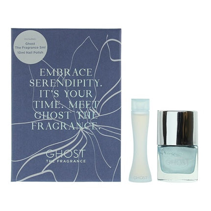 Ghost Original Geschenkset 5ml EDT + 10ml Ghost Metallic Blue Nagellak
