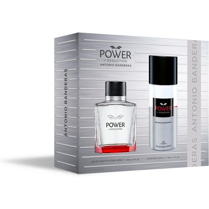 Antonio Banderas Power of Seduction Geschenkset 100ml EDT + 150ml Deodorant Spray