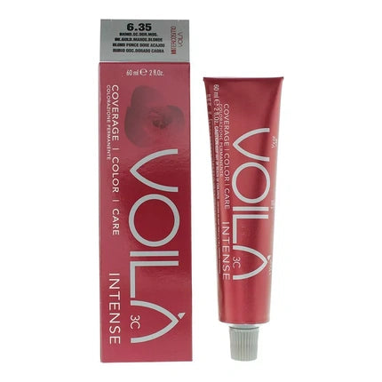 Intercosmo Voila Intense Haarverf  60ml - 6.35 Dark Golden Mahogany Blonde