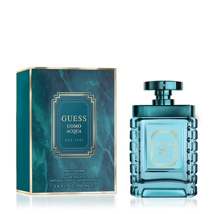 Guess Uomo Acqua Eau de Toilette 100ml Spray