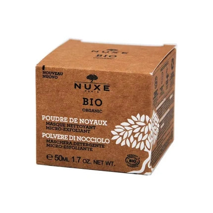 Nuxe Bio Organic Fruit Stone Powder Micro-Exfoliating Reinigend Masker 50ml