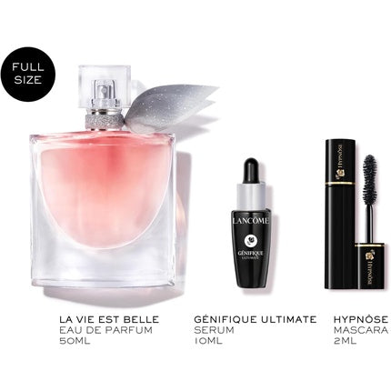 Lancôme La Vie Est Belle Gift Set 50ml EDP + 2ml Hypnose Mascara + 10ml Advanced Génifique Youth Activating Concentrate