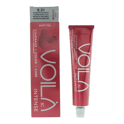 Intercosmo Voilà 3C Intense Haarverf  60ml - 9.21 Light Blonde Iridescent Pearl