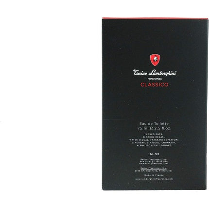 Lamborghini Classico Eau de Toilette 75ml Spray