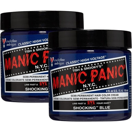 Manic Panic High Voltage Classic Semi-Permanent Haarkleur 118ml - Shocking Blue