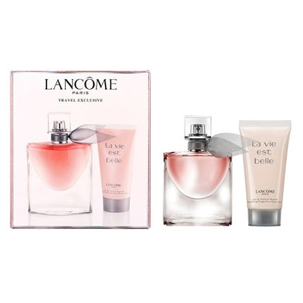 Lancome La Vie Est Belle L'Eau de Parfum Geschenkset 50ml Spray + 50ml Body Lotion